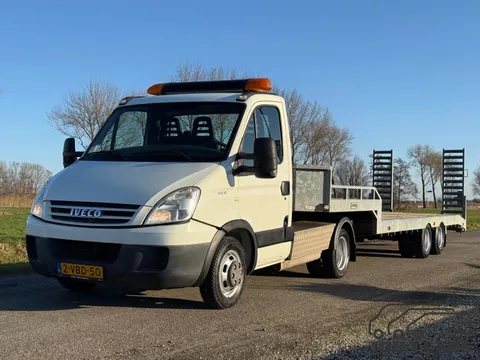 Iveco Daily 35C18 11.9T BE Combi Veldhuizen oplegger